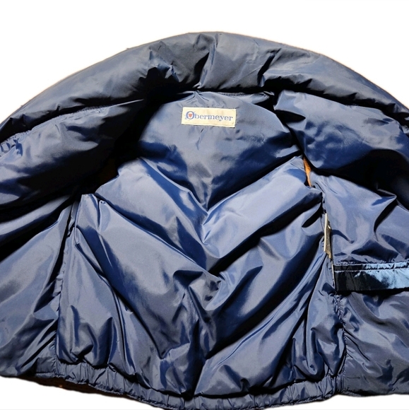 Vintage Obermeyer Goose Down Vest – Navy – Made in USA - Picture 11 of 16